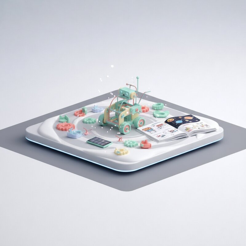 Constructor de Robot Rover con Energía Solar