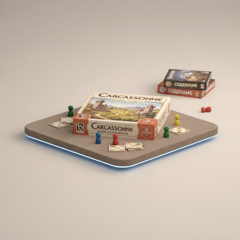 Juego Base "Carcassonne"