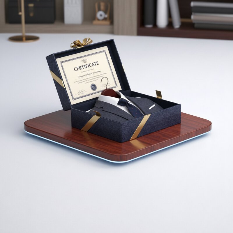 Сертификат на пошив костюма Bespoke