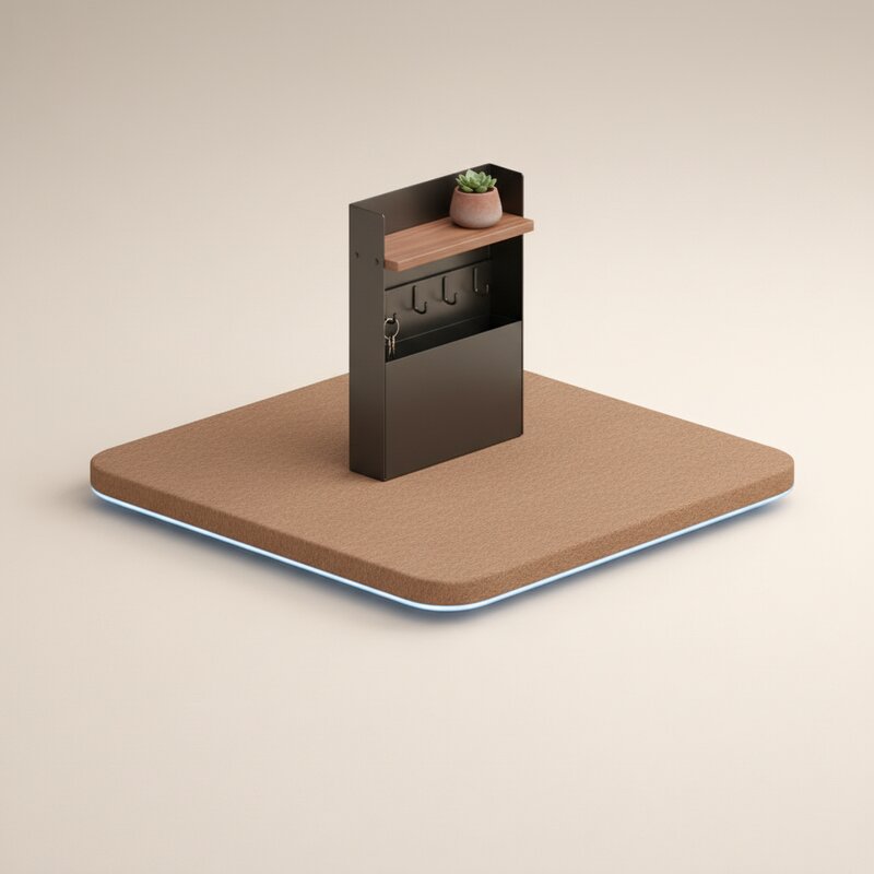 Organizador de Entrada de Pared