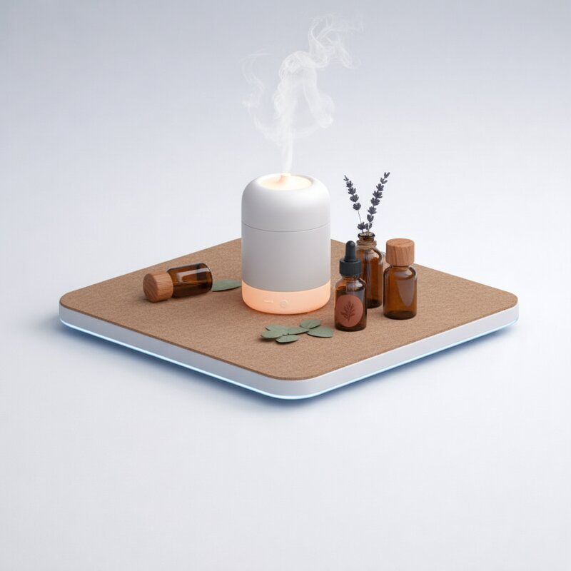 Difusor de Aromas con Set de Aceites Esenciales