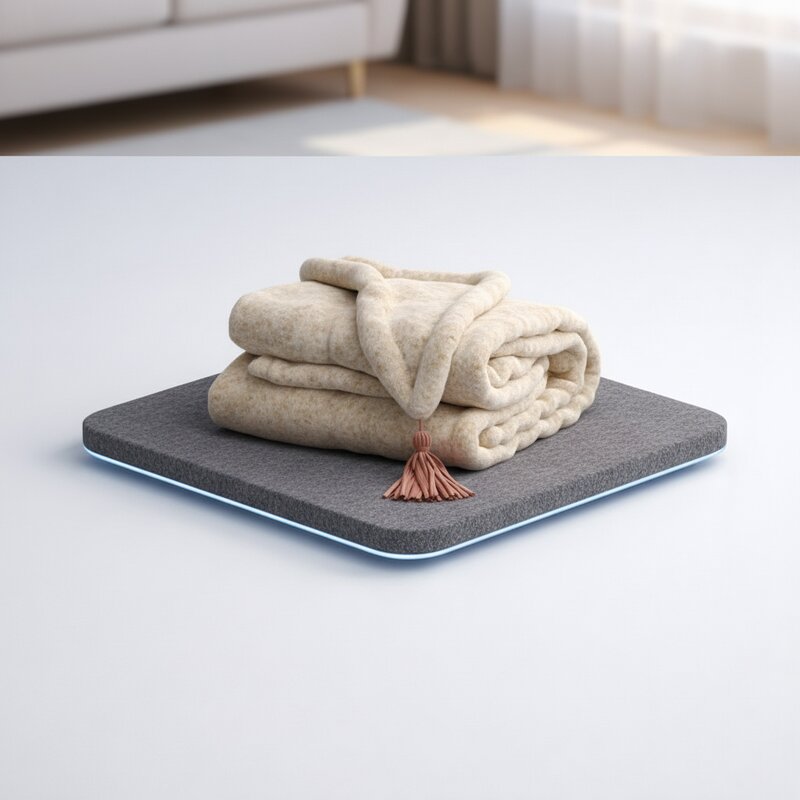 Плед из шерсти мериноса