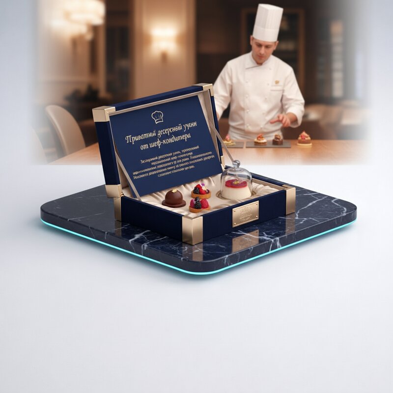 Приватный десертный ужин от шеф-кондитера