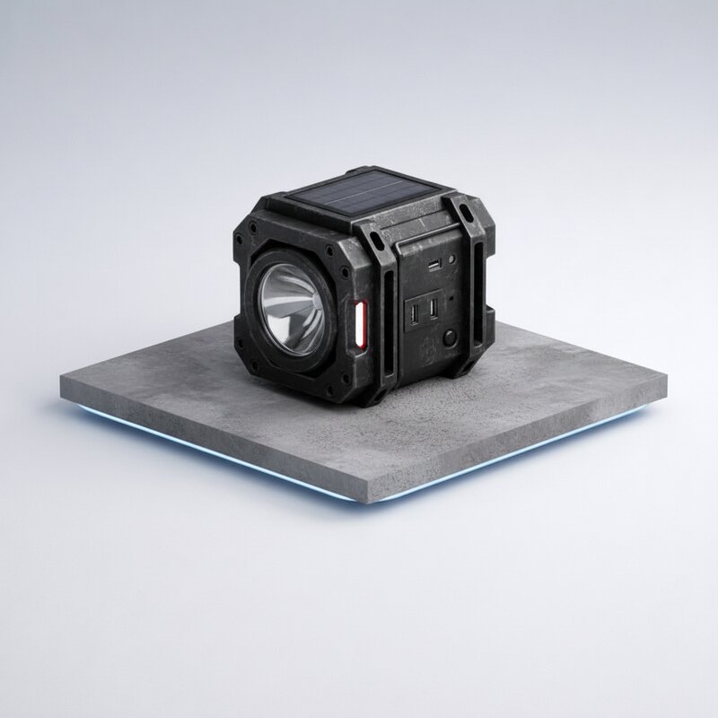 Аварийный фонарь с зарядкой