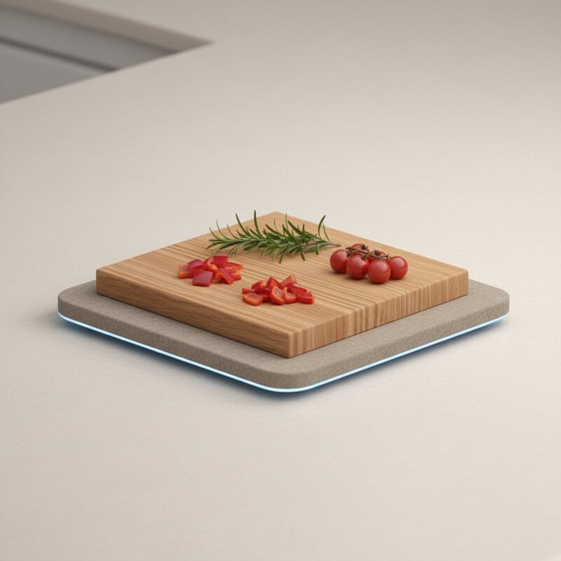 Tabla de Cortar de Roble