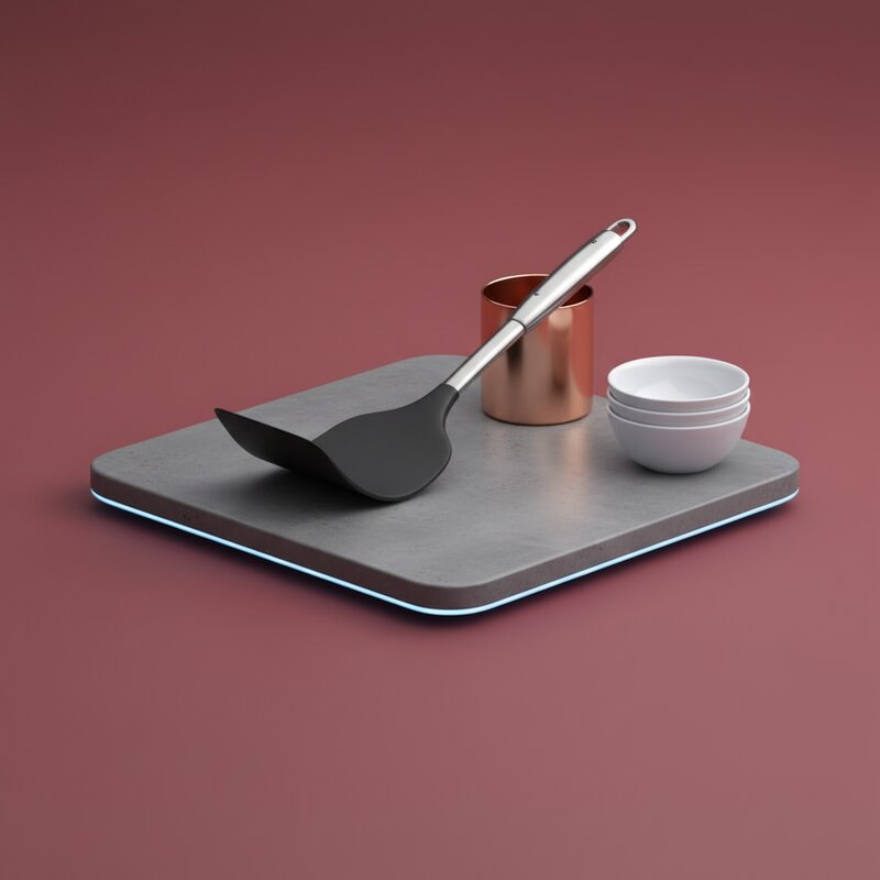 High-Heat Silicone Spatula