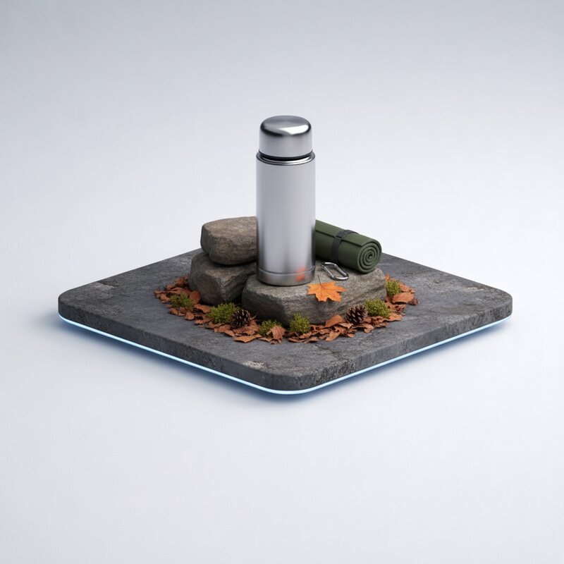 Термос с двойными стенками