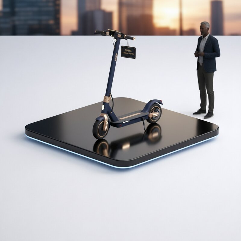 Powerful Urban Electric Scooter