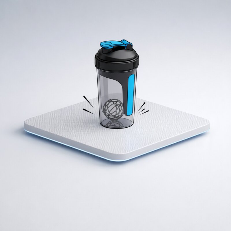 Shaker Deportivo para Proteínas