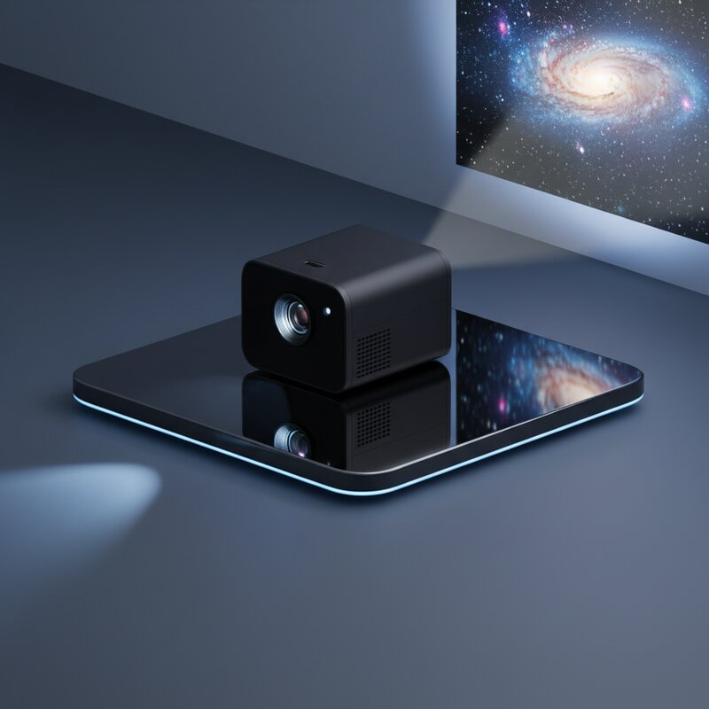 Proyector de cine compacto