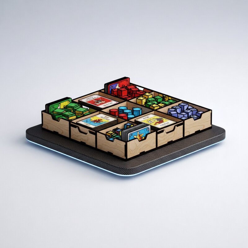 Organizador para el juego Terraforming Mars