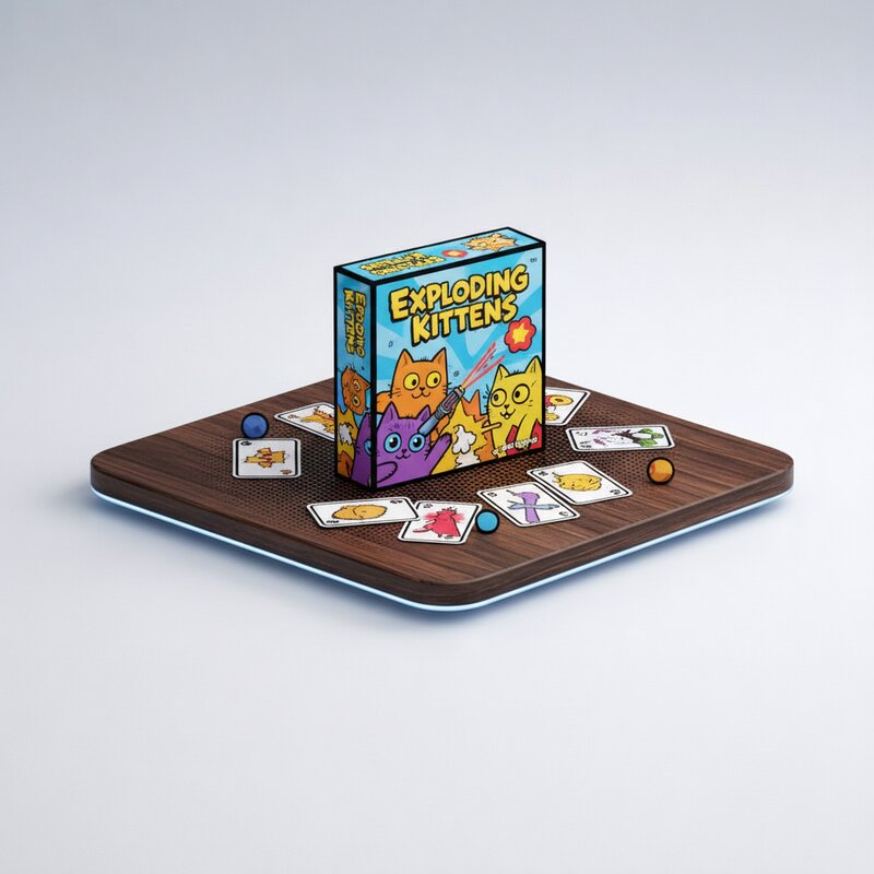 Juego de cartas Exploding Kittens