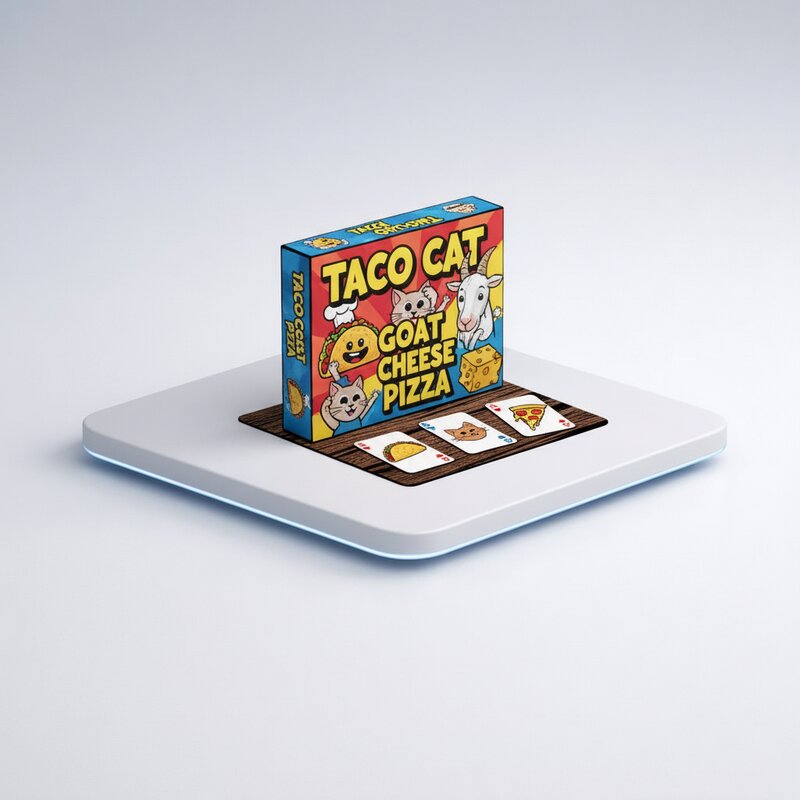 Juego de cartas Taco Cat Goat Cheese Pizza