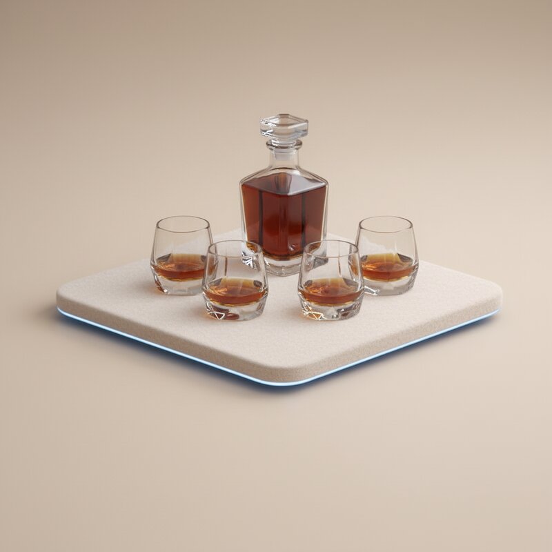 Juego de Vasos de Whisky de Diseñador