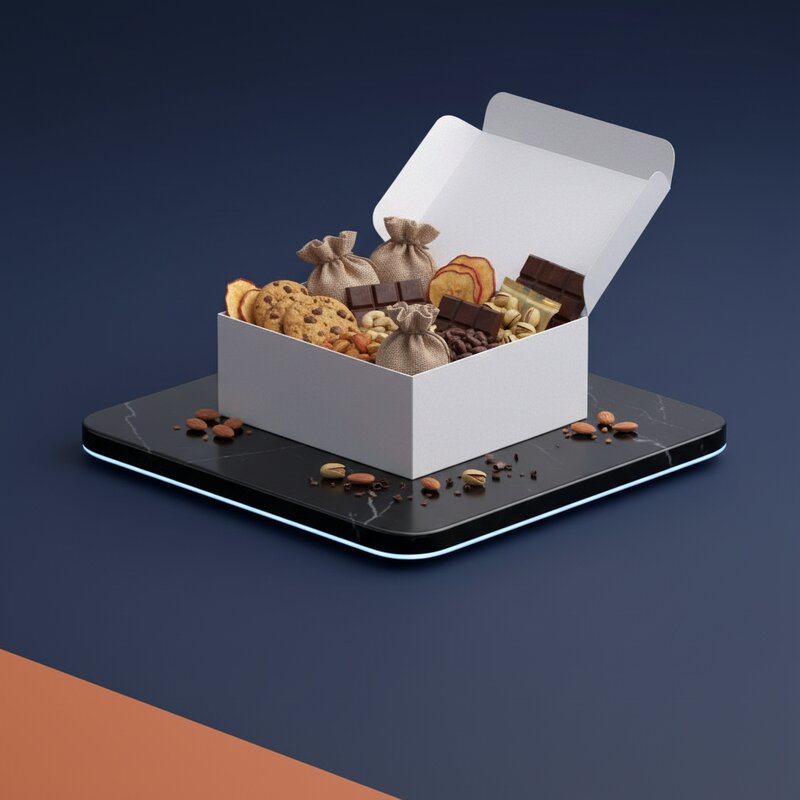 Caja de Snacks y Golosinas Gourmet