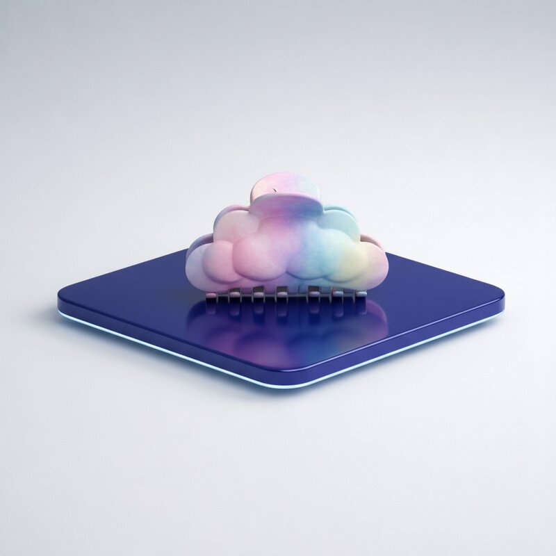 Pinza para el Pelo Nube Gigante