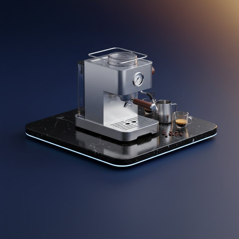 Máquina de Espresso Compacta