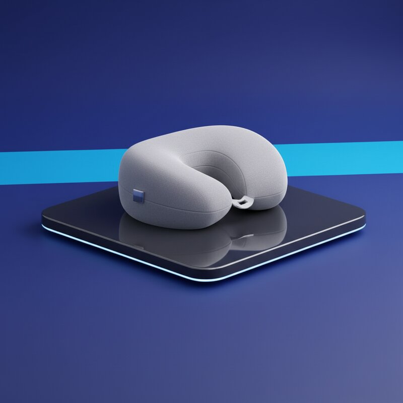 Almohada de Viaje con Espuma con Memoria