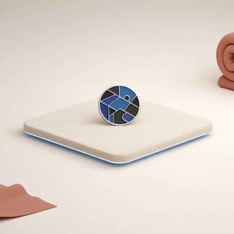 Эмалевый значок на лацкан