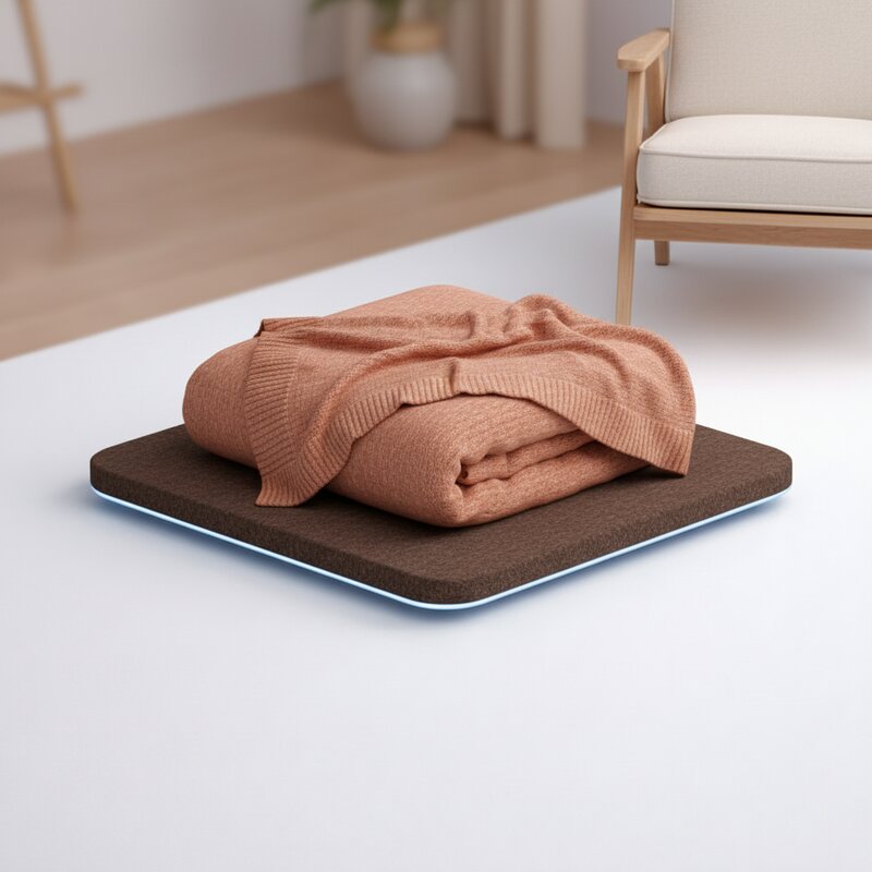 Мягкий флисовый плед