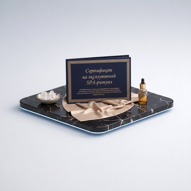 Certificado para un Ritual SPA Exclusivo