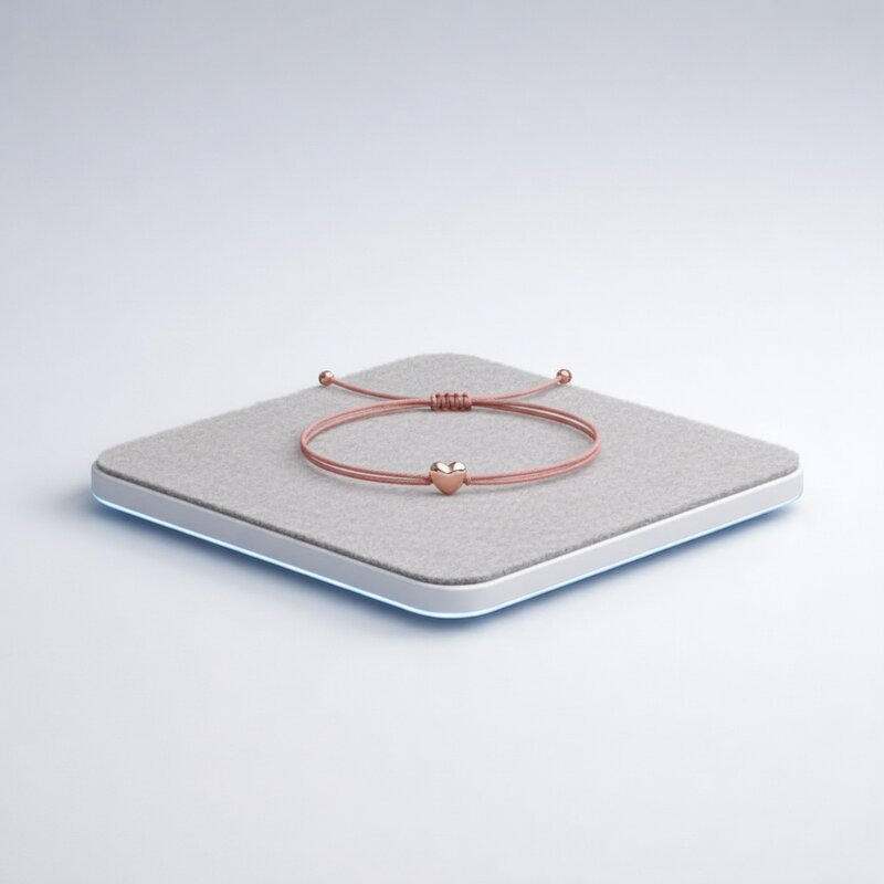 Delicate Rose Gold Wish Bracelet