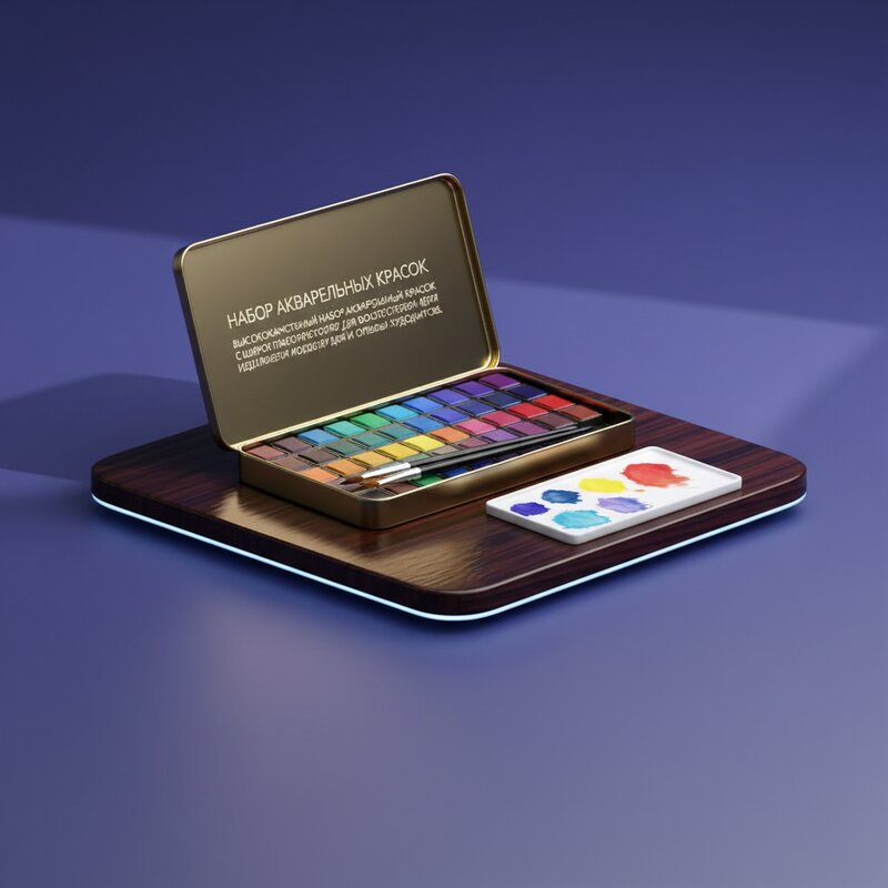 Set de Acuarelas Profesional