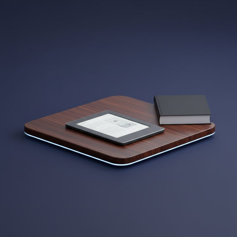 Электронная книга с подсветкой