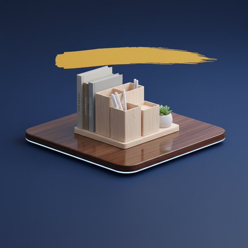 Настольный органайзер для книг