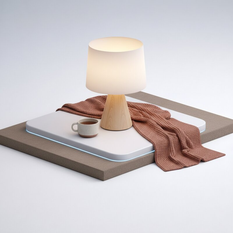 Настольная лампа с диммером