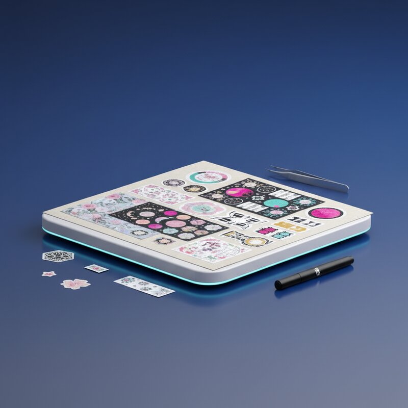 Набор декоративных наклеек