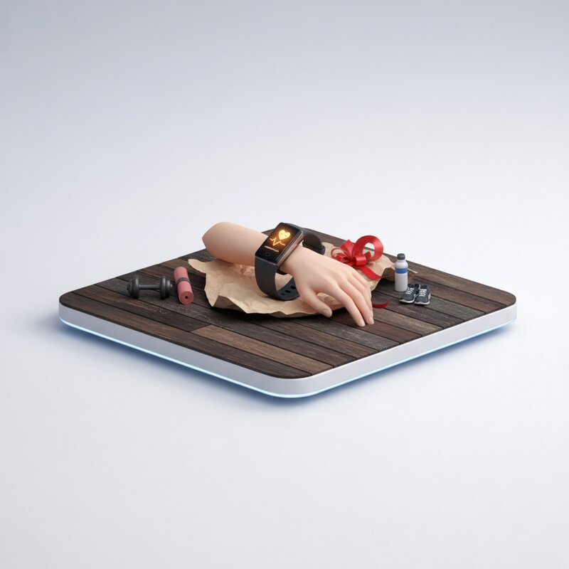 Fitness Bracelet with ECG Monitor