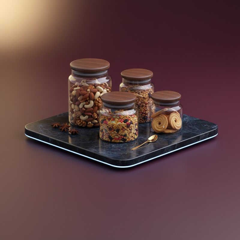 Стеклянные банки для хранения