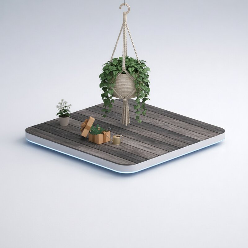 Подвесное кашпо для растений