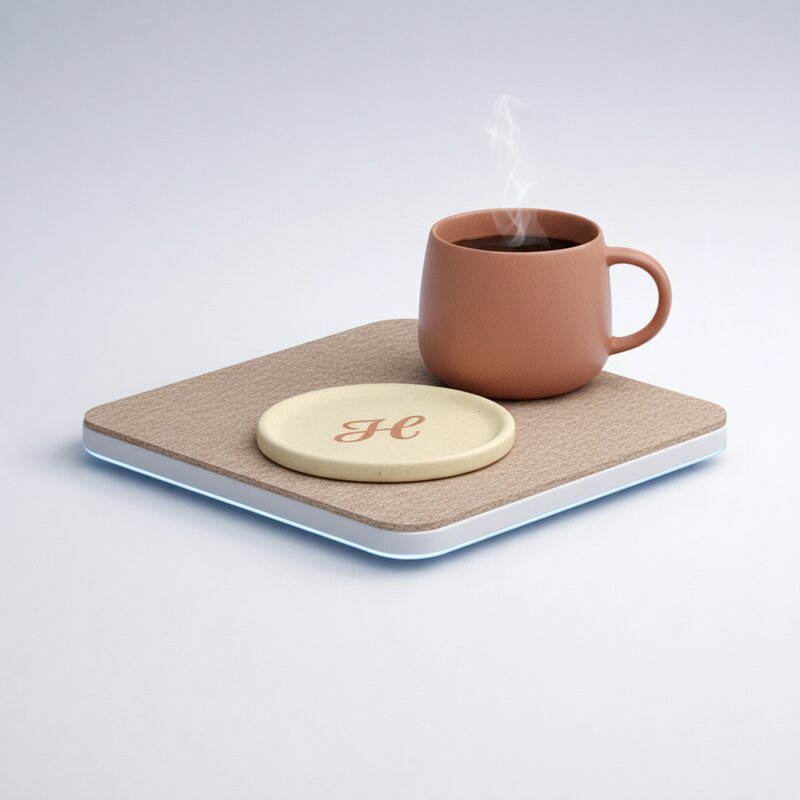 Personalized Initial Ceramic Coaster