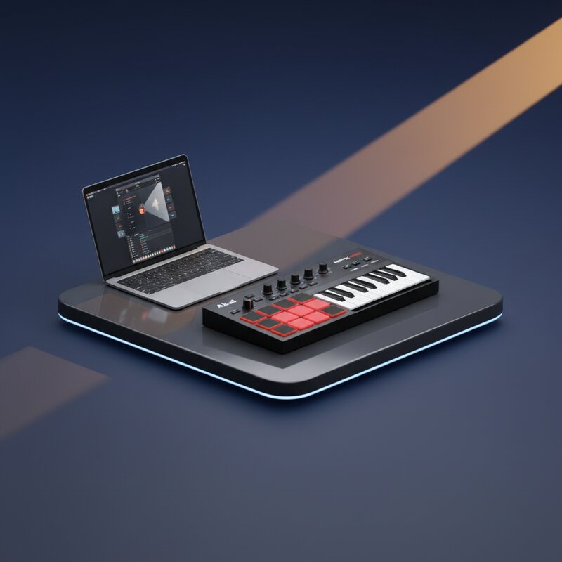 Миди-контроллер Akai MPK Mini