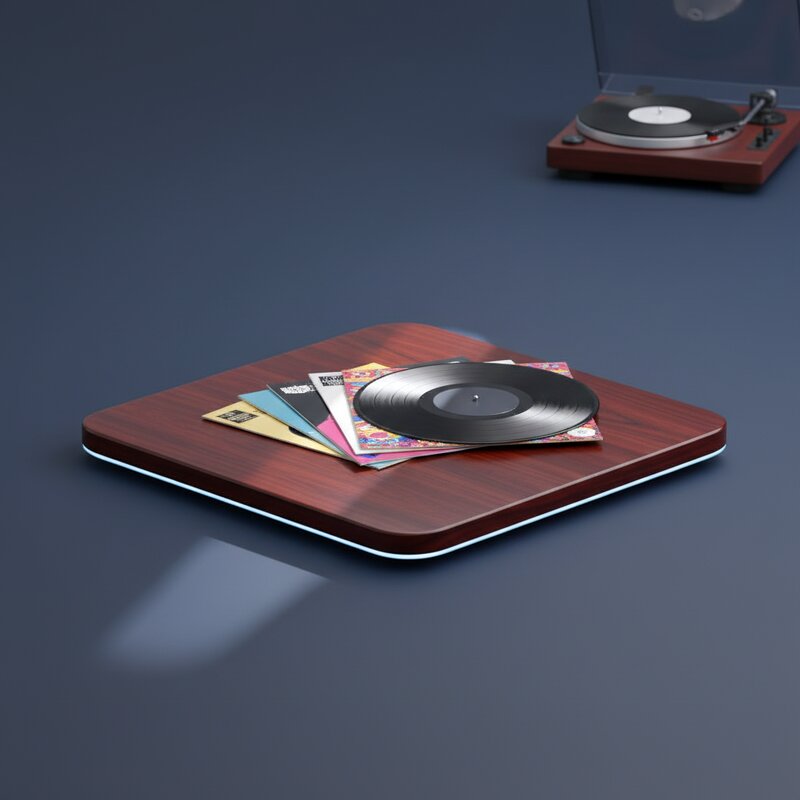 Набор виниловых пластинок современных исполнителей