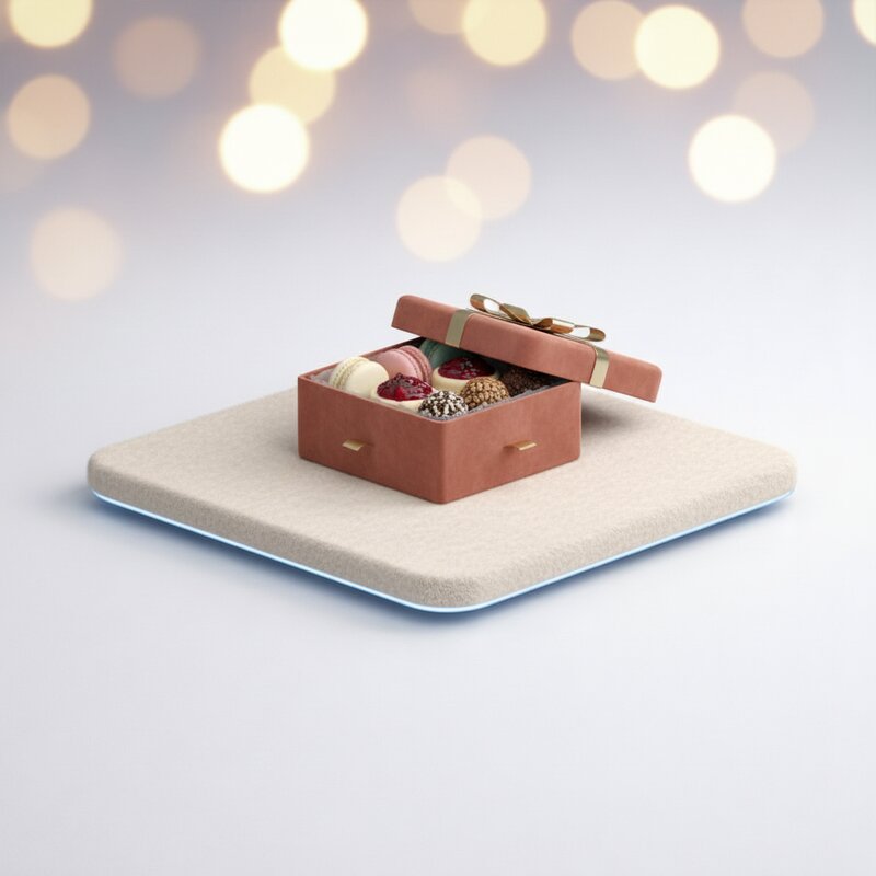 Набор изысканных десертов ручной работы