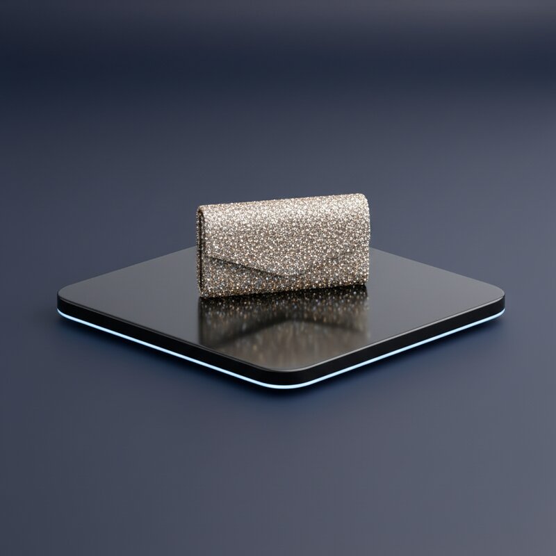 Festive Sparkly Clutch