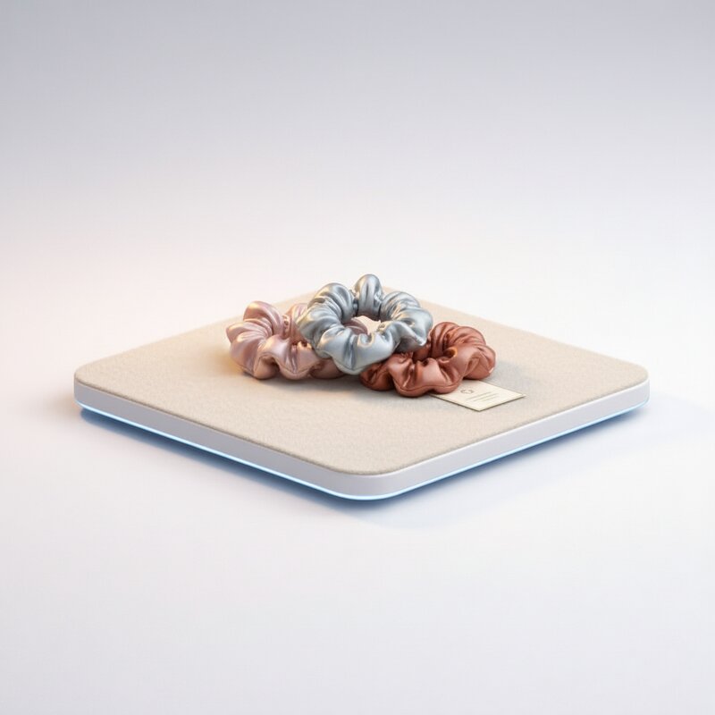 Juego de Coletas de Seda