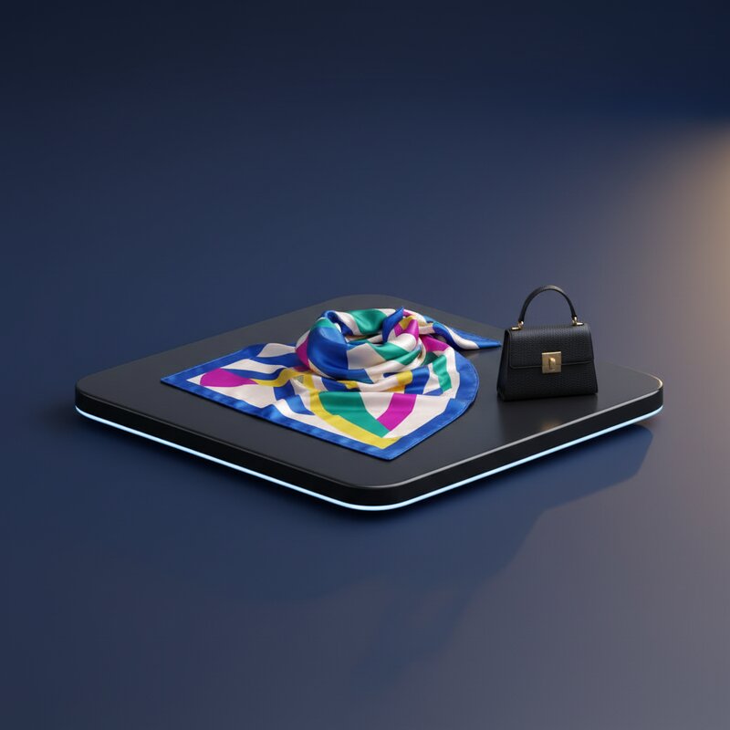 Pañuelo de Seda Estiloso