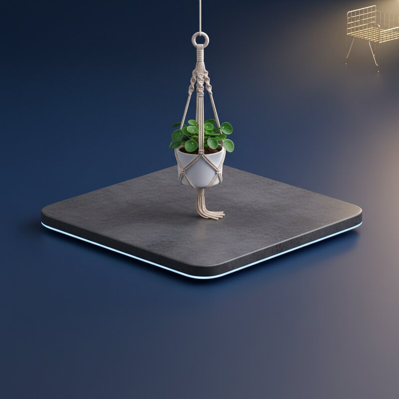 Подвесной кашпо для растений