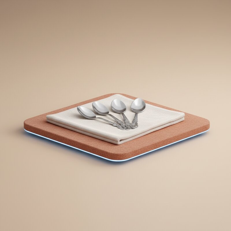 Чайные ложки с узорами