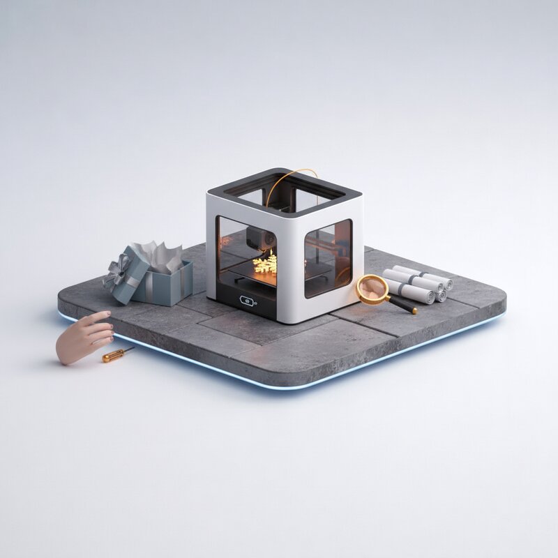 Impresora 3D compacta