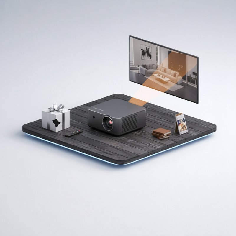 Proyector inteligente para el hogar