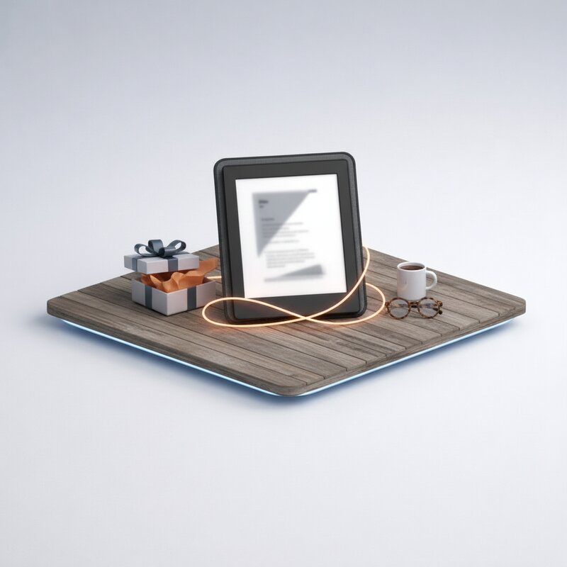 Lector de libros electrónicos premium