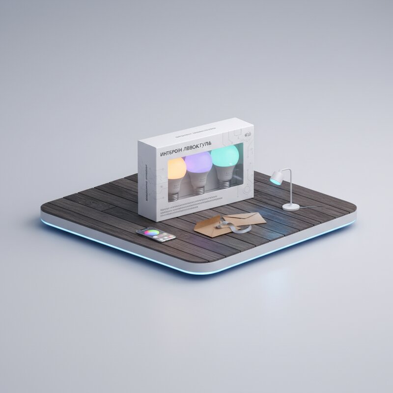 Juego de bombillas inteligentes