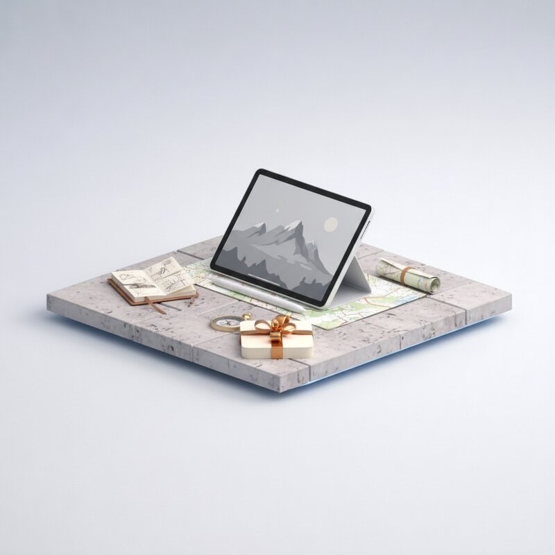 Tableta de dibujo compacta