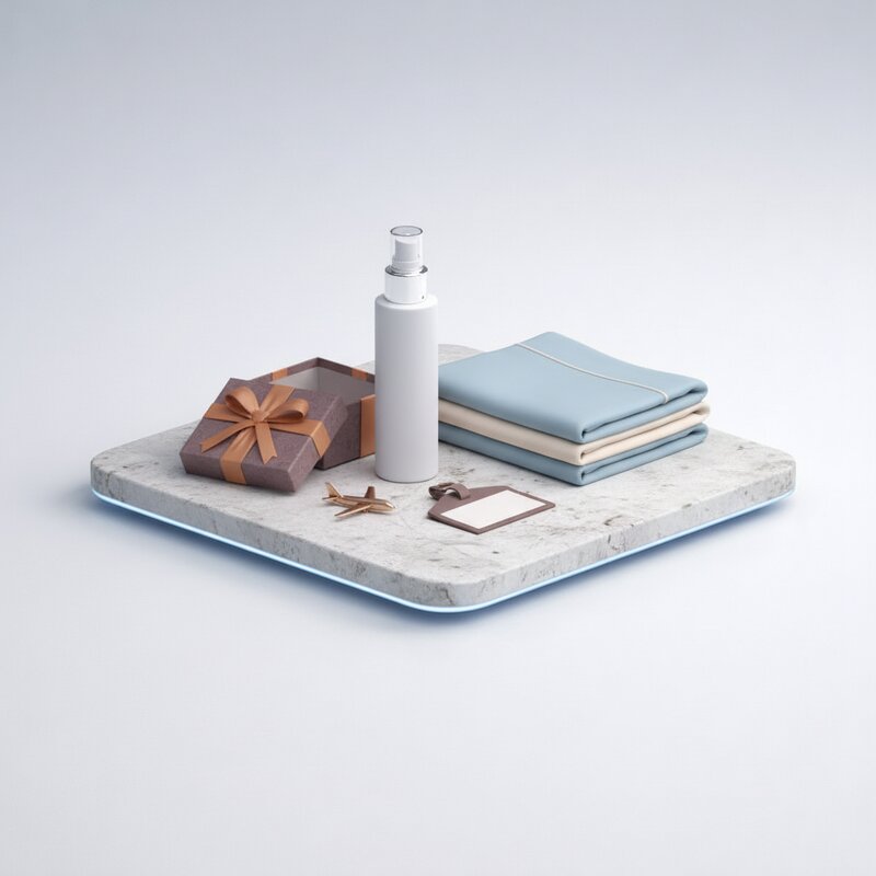 Spray para ropa con aroma