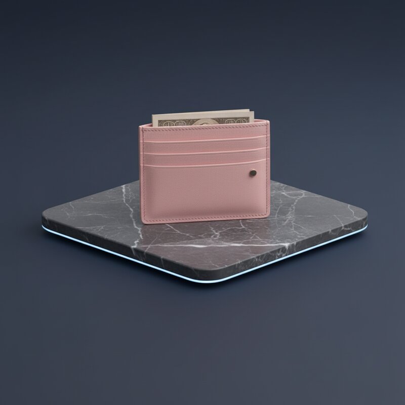 Кожаный картхолдер